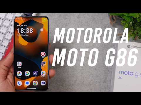Video over Motorola Moto G86 5G
